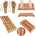 Wooden Roller Foot Massager (Pain & Stress Relief) Delivery Free