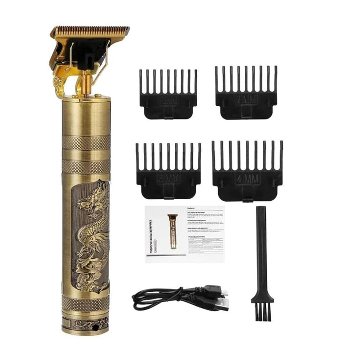 VINTAGE T9 metal Rechargeable Electric Trimmer For Men