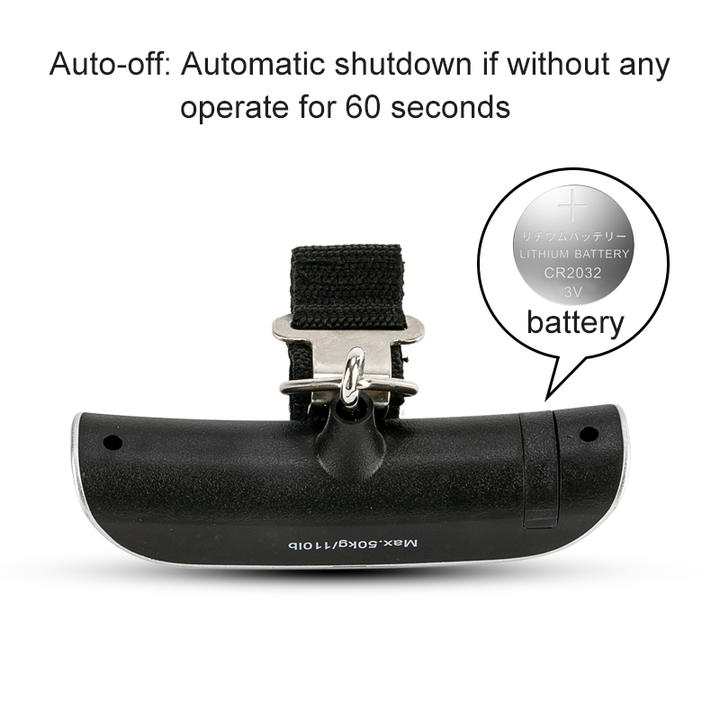 Multi-funtional 50kg Electronic Digital Weigh Hanging scale