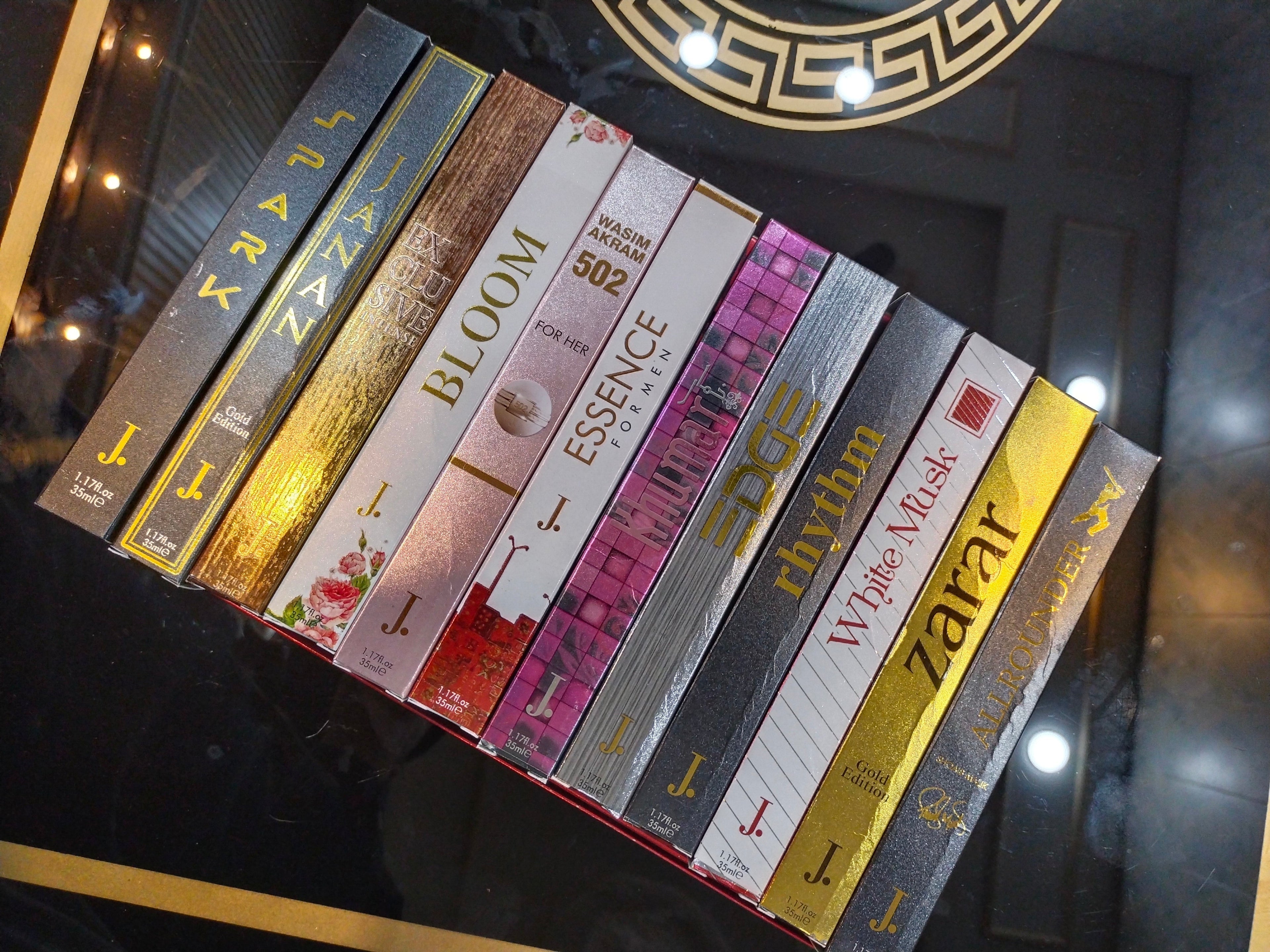 Premium J. Pack of 6 long lasting perfumes 35ML