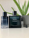 Pack of 2 Sauvage & Chanel perfume (Alcohol-Free Fragrance - Fresh and Intense Notes)