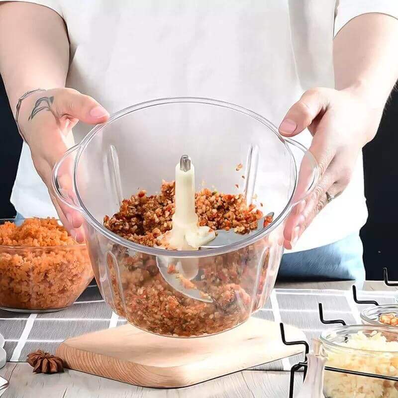 Multi-Functional Hand Press Manual Plastic Chopper