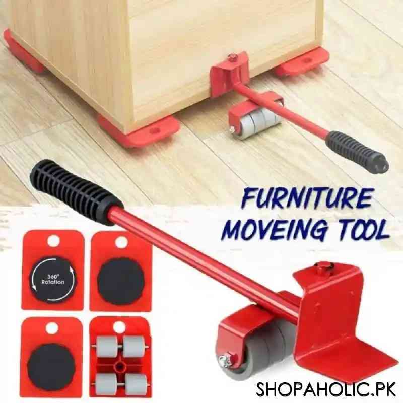 Heavy Duty Furniture Lifter/Moving Tool Set (Set Of 5)